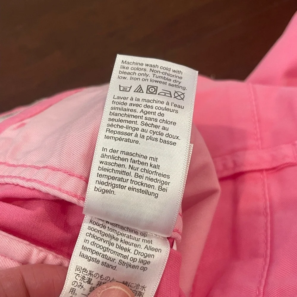 nwt j crew vintage straight Pink Pants 28 with perfecting pockets